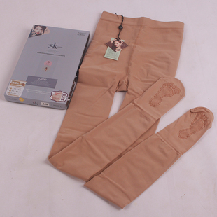 正品 袜显瘦打底袜8995 SK春秋丝袜1200d脚底点胶防滑收腹提臀连裤