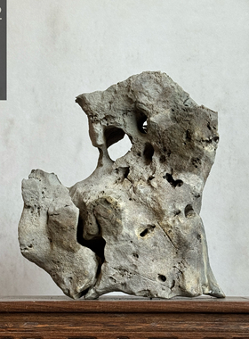 天然微瑕太湖石奇石盆景附石精品鱼缸造景石头观赏原石摆件