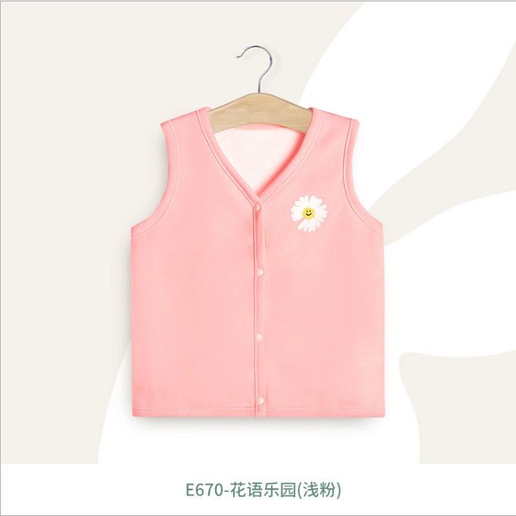 衣拉拉套头秋冬款金钻绒儿童马甲