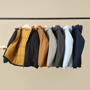 “牛”比羽绒还保暖的棉服！ 户外轻量P棉外套防冷风运动连帽棉衣