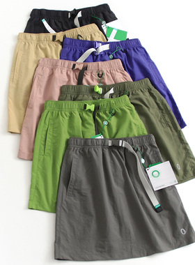 凉感户外速干防走光裙裤薄款夏季新款a字裙百搭女半身裙短裙D765