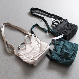 男女装两用小挎包托特包单肩包手提包多口袋中性新款斜挎包V230