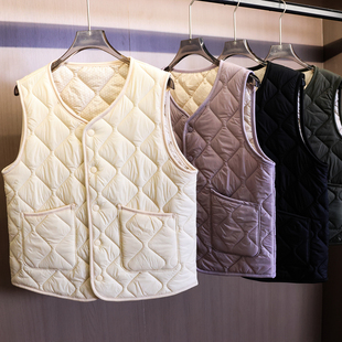 「抗风抗寒保暖不臃肿」绗缝百搭叠穿外穿内胆背心外套女马夹B195