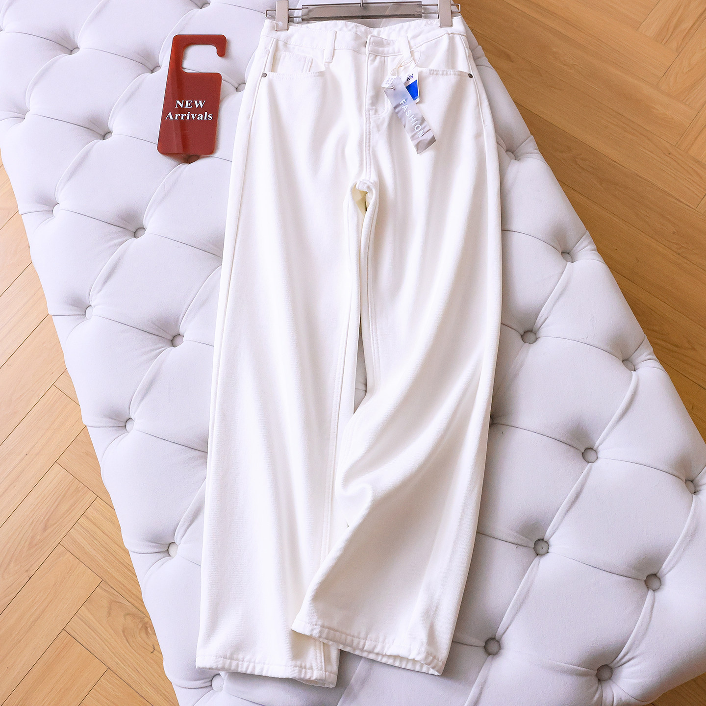 保暖不臃肿！加绒加厚高腰显瘦直筒裤窄版阔腿裤女长裤牛仔裤Q088,女装/女士精品,牛仔裤,淘宝优惠券,粉丝福利购,淘宝优惠卷