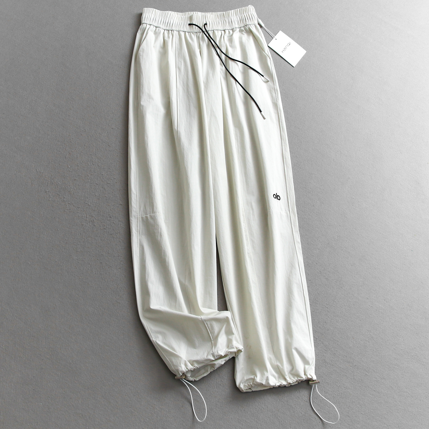 纯色薄款凉感起球速干工装运动裤