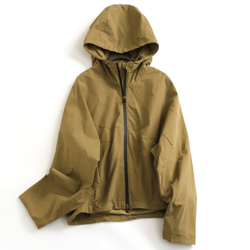 2024秋长袖工装风冲锋衣女短外套