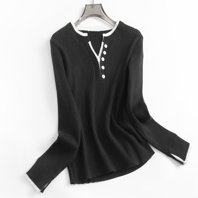 内搭打底衫秋冬长袖毛衣女针织衫