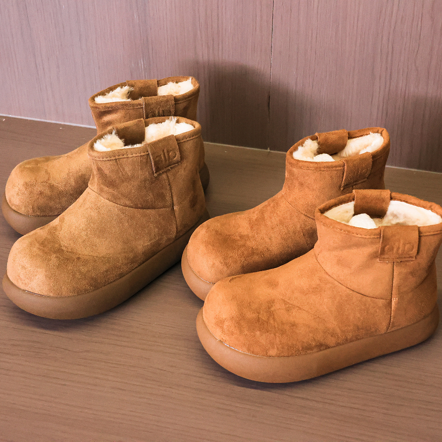 百搭保暖加绒加厚短筒雪地靴女