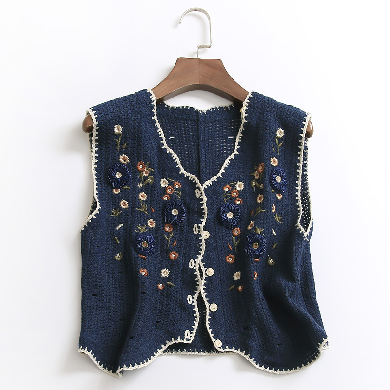 2022韩版外穿无袖背心女马夹