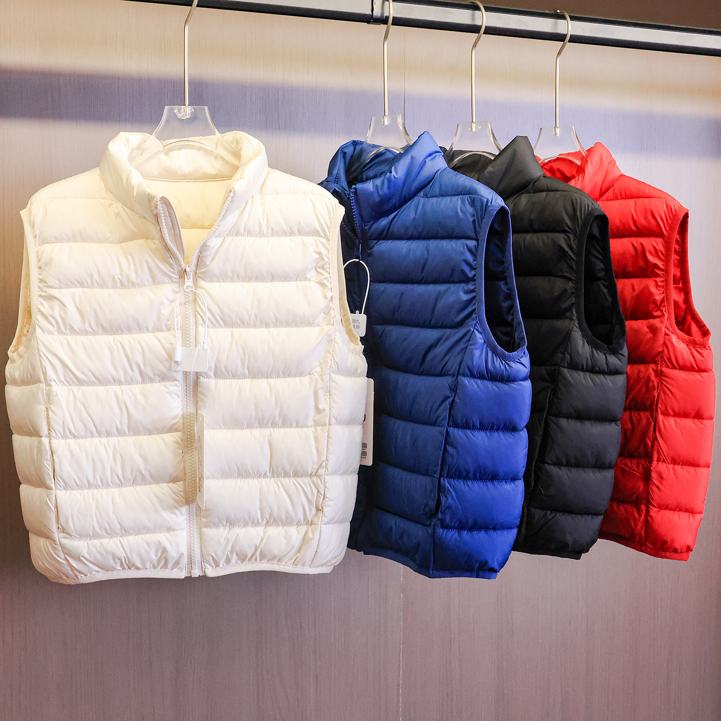 空气棉儿童轻薄款夹棉马甲外穿