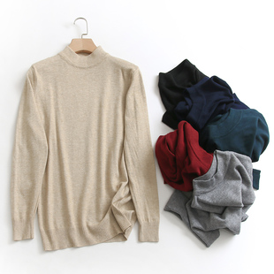 简约纯色基础百搭款 上衣男士 秋冬新款 针织衫 毛衣 2022长袖 D934男装