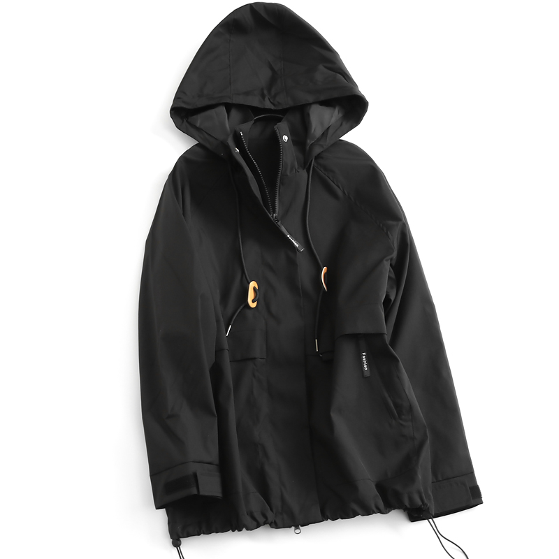 运动户外登山服连帽冲锋衣外套