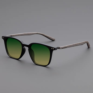 防远光灯眼镜男近视高清防紫外线开车夜视镜复古显瘦配近视有度数