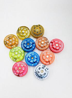 桌游计数器 Wounds Tracker 25mm 0-59桌游配件游戏