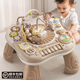 新款 宝宝早教益智玩具游戏桌面小火车男女孩多功能高档儿童玩具台
