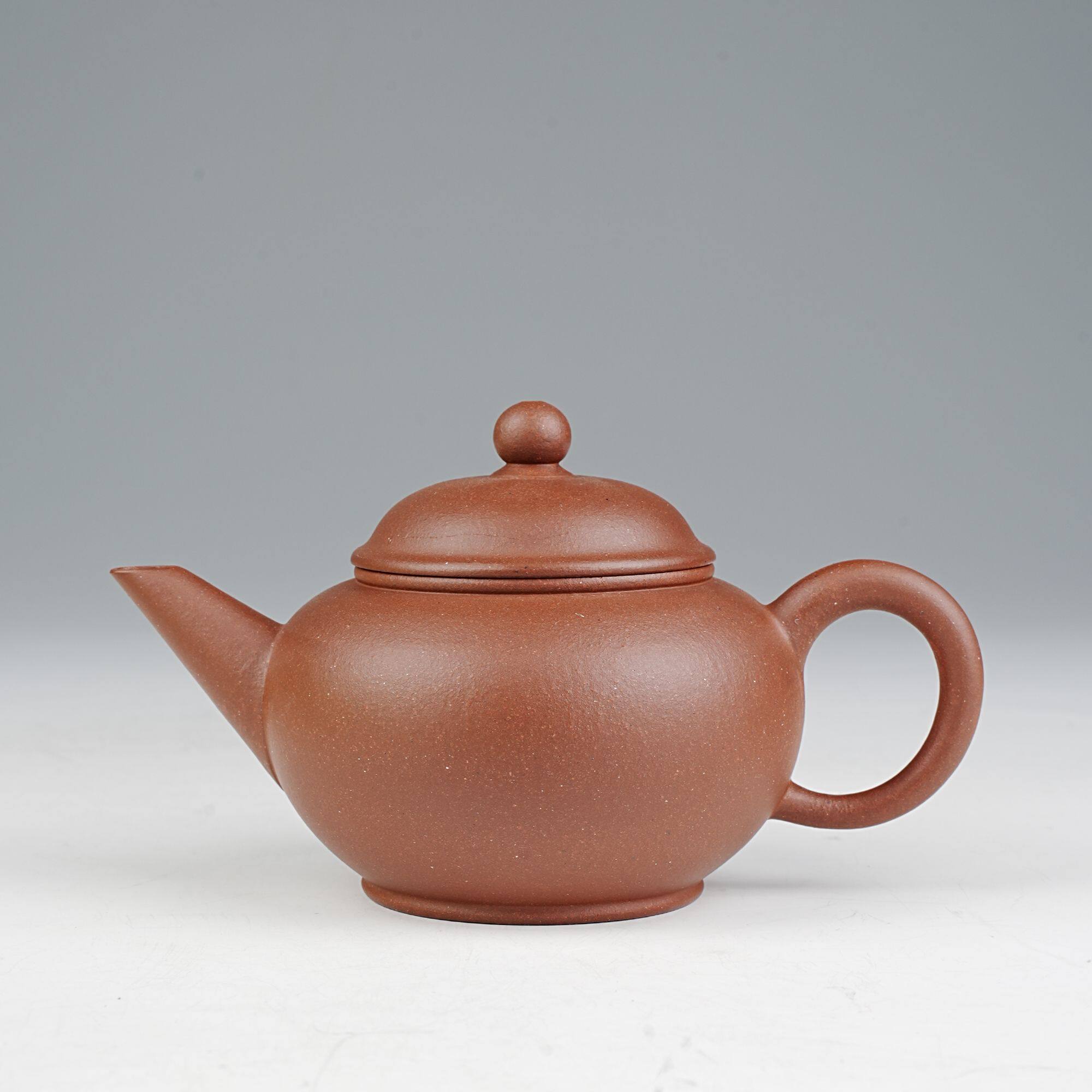 泥巴强出品 半手工 水平 本绿 红皮龙 底槽青 鲨鱼皮 140cc 紫砂