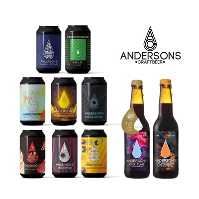 爱沙尼亚 安德森一家 Anderson's  古斯/甜品世涛 精酿啤酒 330ml