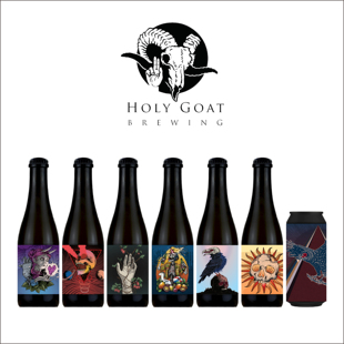 英国进口 圣山羊 Holy Goat 系列 野菌酸艾尔 世涛 瓶装 易拉罐