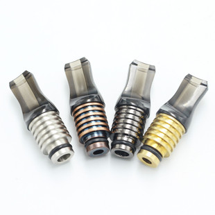 SOMEDAY 510不锈钢+扁嘴烟嘴滴嘴510 drip tip 0014