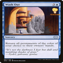 冲刷殆尽Wash Out万智牌MTG双星大师2x2-67英文银