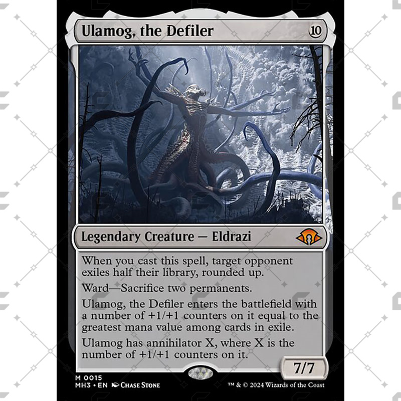 【COPTUS】万智牌渎界秽体钨拉莫 Ulamog,theDefiler,MH3-015/383