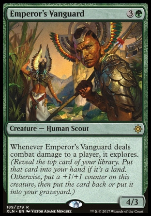 万智牌 MTG依夏兰 XLN英文皇帝的先锋Emperor's Vanguard