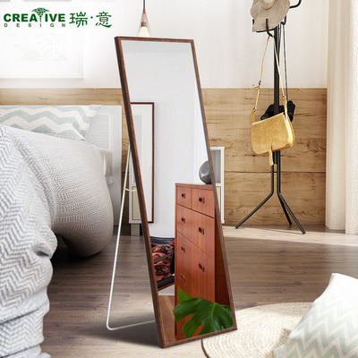 落地镜简约现代方形穿衣镜试衣镜