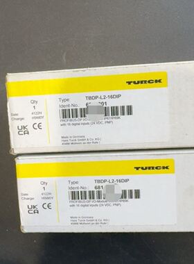 图尔克PROFIBUS-DP模块，型号TBEN-L2-16D