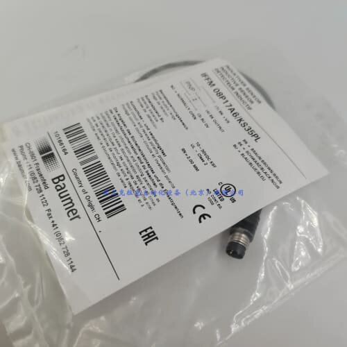 询价【产品】 堡盟Baumer 电感式接近传感器 IFFM 08P17A6/KS35P