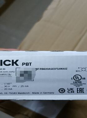SICK西克压力传感器 PBT-RB6X0AGESF