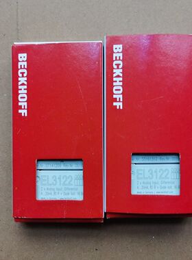 倍福模块EL3122价格实惠，顺丰，实物拍摄，欢迎有需要