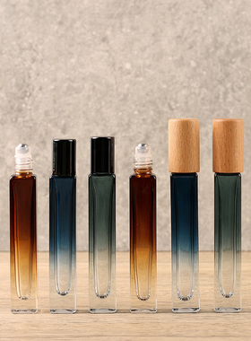 10ml香水分装瓶高端便携式小样按压式玻璃高级空瓶喷雾滚珠瓶5ml
