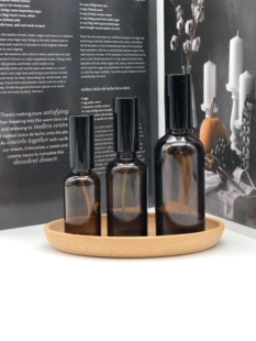 茶色细腻喷雾瓶乳液瓶15ml30ml50ml分装瓶适用多特瑞精油香水瓶子