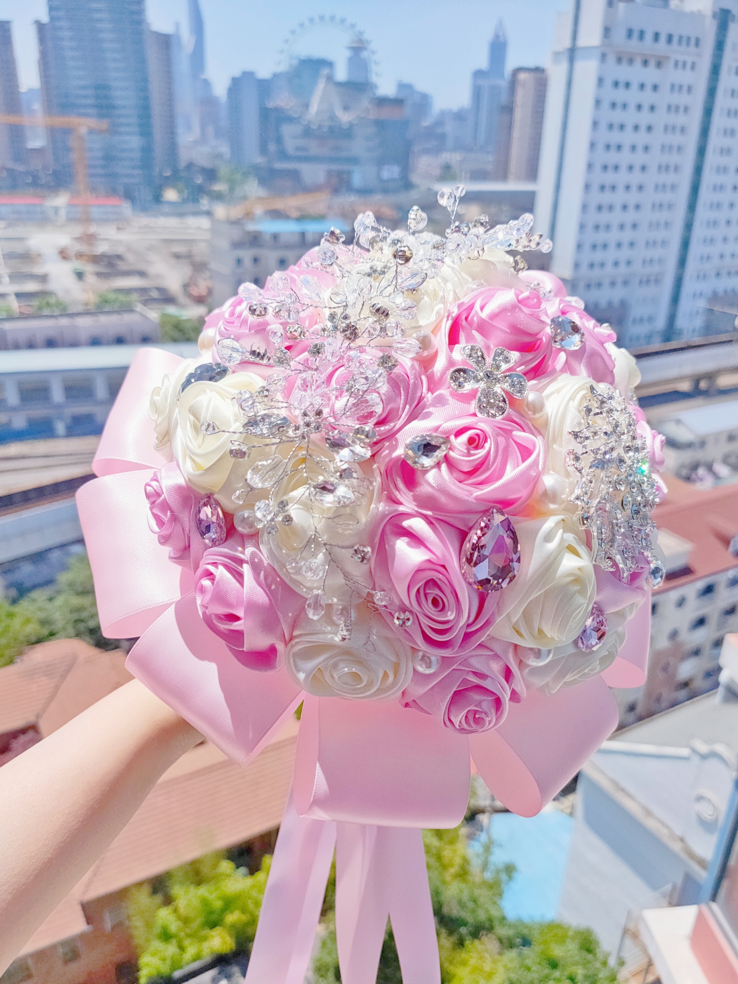 新娘手捧花结婚礼物手工DIY材料