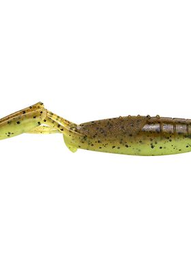 路亚软饵滑翔虾障碍虾高比重虾形软饵倒钓姥姥虾黑坑9厘米9.5g