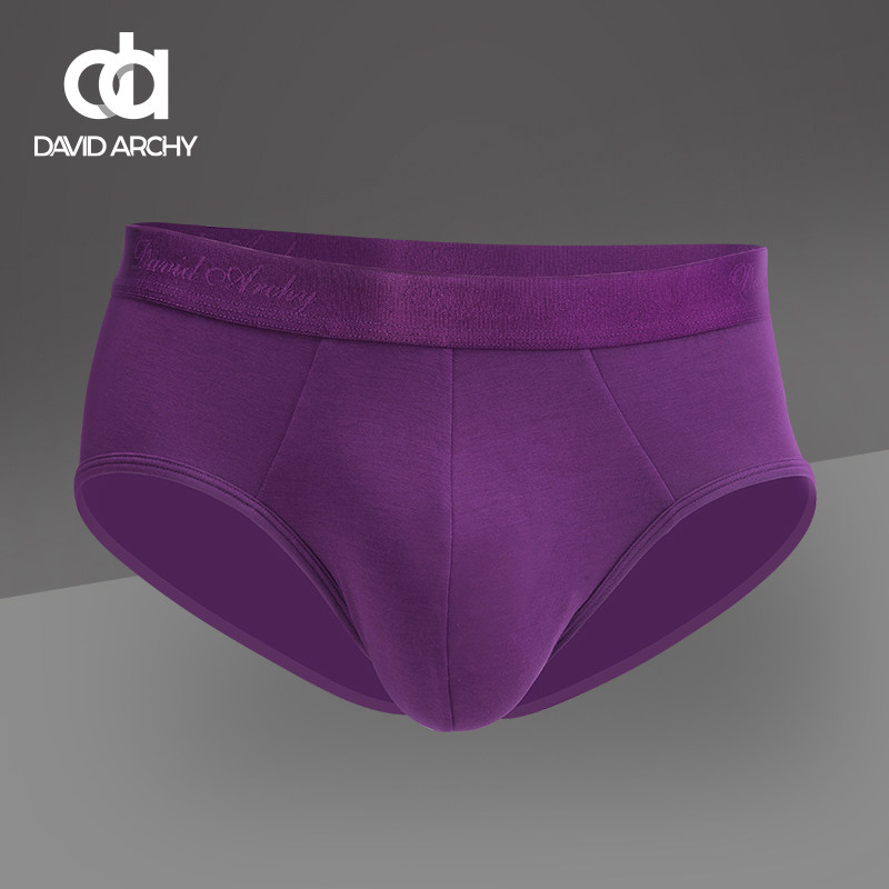 DavidArchy巨匠莫代尔男士内裤U凸囊袋三角裤1条装