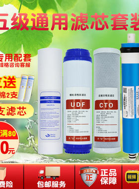 长虹牌RO反渗透CRO-75E12XQ/13XQ/14XQ/15XQ/16XQ净水器滤芯套装