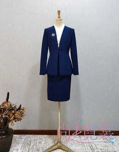 《北京出租》高档时尚商务西服套装女士会议新闻发布会主持人西装