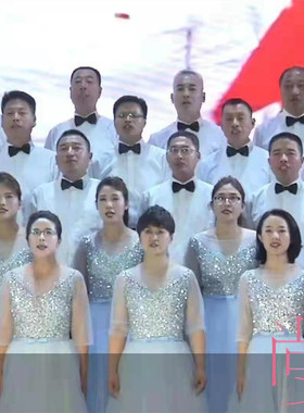 出租合唱团演出服宴会晚礼服裙女2021新款蓝色亮片长款主持人礼服