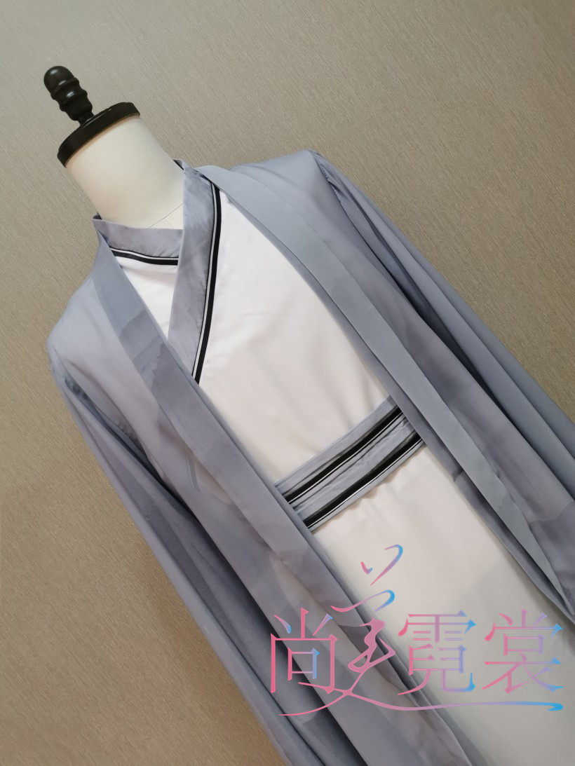 베이징 렌탈 남자 고대 의상 JIUXIAN 무술 공연 의류 클래식 우아한 잉크 중국 스타일 학자 HANFU