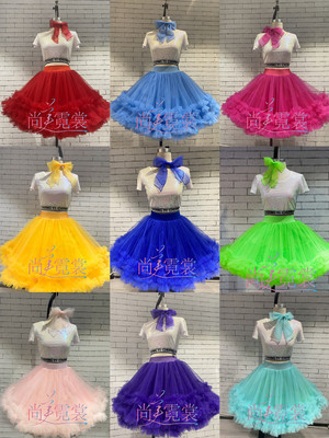一路花开女团开场舞啦啦操舞蹈服