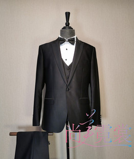 出租赁男士西服套装正装新郎结婚礼服职业会议男西装北京实体店