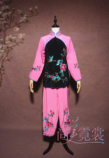 古代戏曲丫鬟服装刘海砍樵戏曲花旦服装实体店北京出租租赁