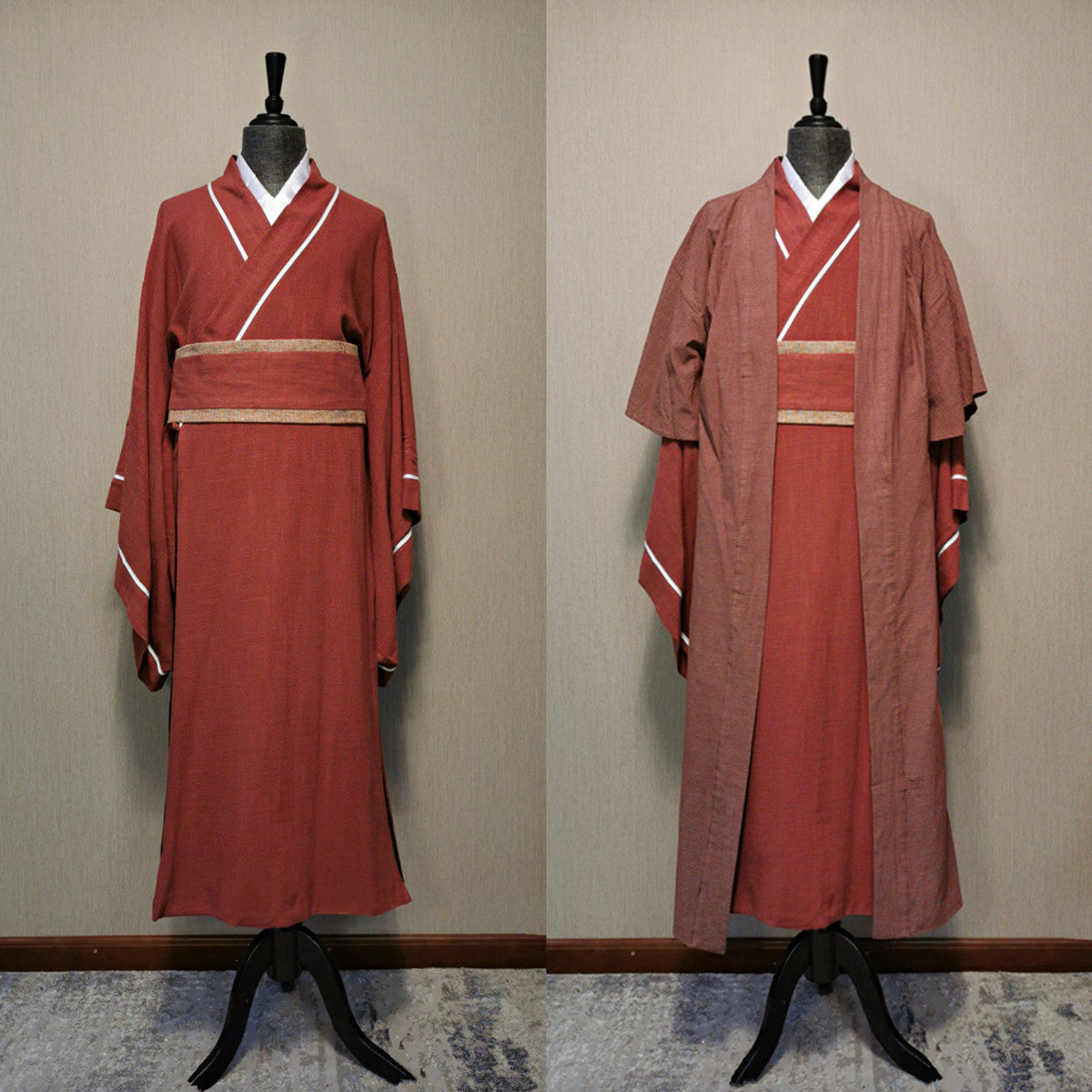 出租定做影视古装大秦赋卫子夫侠客汉服大臣书生孔子丞相演出服