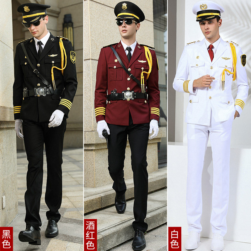 高档保安工作服套装新式保安制服物业形象岗礼宾服男春秋冬季外套