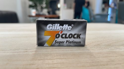 吉列黑七点剃须刀片吉列
