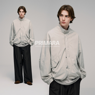 PRIMARA【M65工装立领夹克】水洗宽松休闲短款外套男复古2026春季