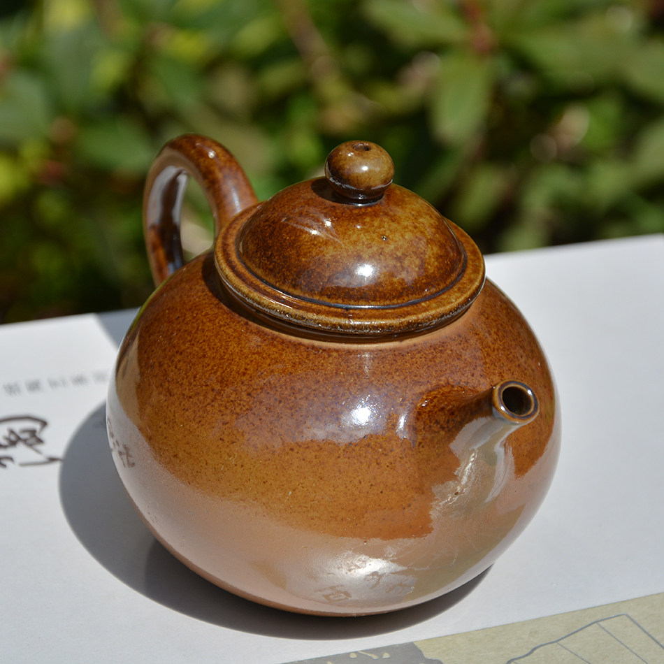 云南建水紫陶壶 名家大师 浪鬼 肖春魁 精品柴烧壶 茶具 紫陶壶