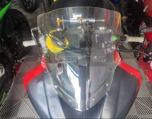竞技挡风玻璃赛道专用风挡zx6r R1 R6风挡风镜防碎u.