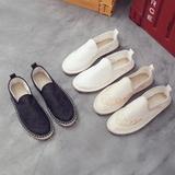 麻底刺绣男士麻料绣花布鞋A415M11P50，男鞋帆布鞋，星座917（原B382）